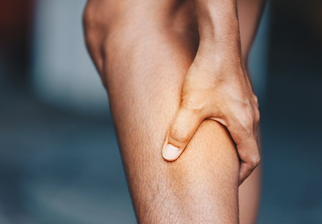 Gliederschmerzen im Bein