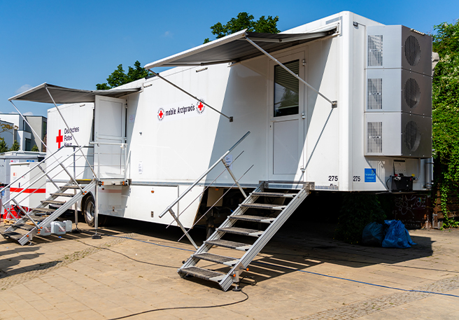 Mobile Medizinische Versorgungseinheiten des DRK